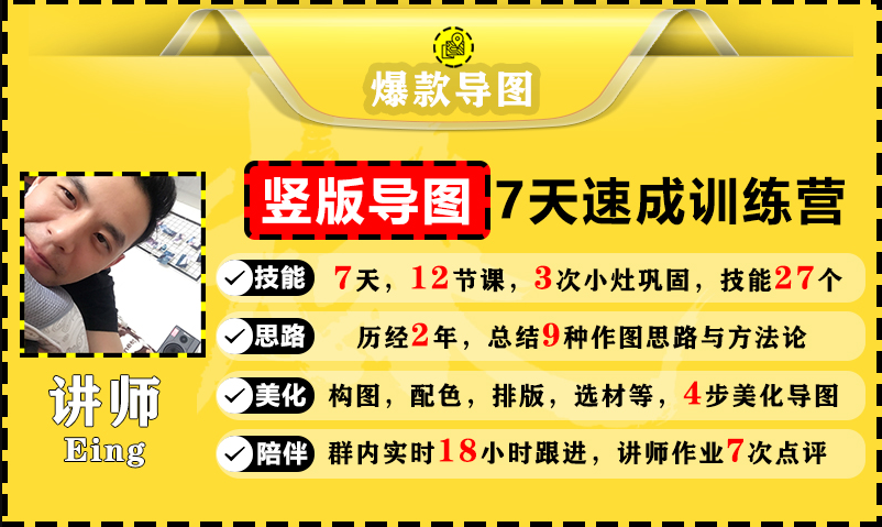 价值1388元【爆款导图】训练营 一张图吸粉800+，学完你也可以-小齐资源库