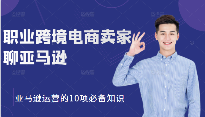 职业跨境电商卖家聊亚马逊：亚马逊运营的10项必备知识，12堂课让你看懂亚马逊运营-小齐资源库