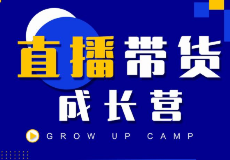 抖商公社直播带货成长营，教你快速通过直播带货变现，抢占直播电商的流量红利-小齐资源库