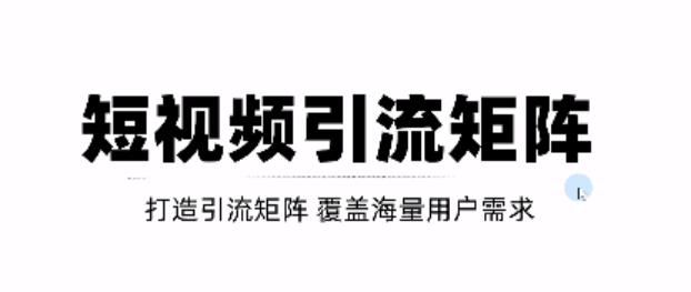 短视频引流矩阵打造，SEO+二剪裂变，效果超级好！【视频教程】-小齐资源库
