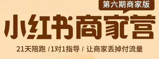贾真-小红书商家营第6期商家版，21天带货陪跑课，让商家丢掉付流量-小齐资源库