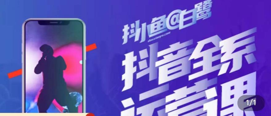 白鹭·主播内训营，运营主播话术起号进阶能力提升-小齐资源库