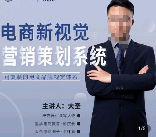 大圣·电商新视觉营销策划系统，可复制的电商品牌视觉识别系统-小齐资源库