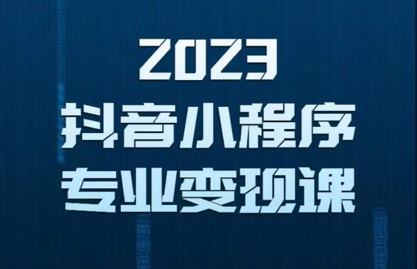 2023年抖音小程序变现保姆级教程，0粉丝新号，无需实名，3天起号，第1条视频就有收入-小齐资源库