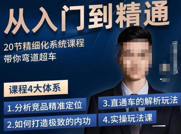 龙一·从入门到精通拼多多运营系列课，0-100的运营实操技巧，精细化系列课程带你弯道超车-小齐资源库