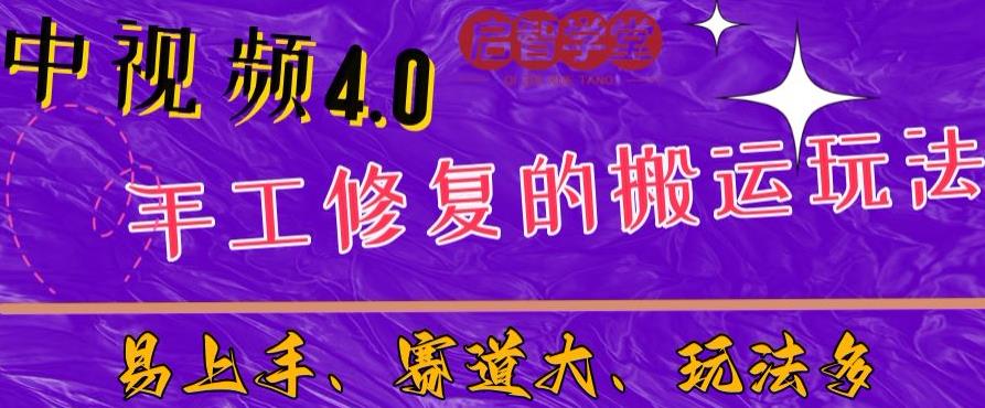 中视频4.0赛道：新手福音，一小时制作，三天过计划，7天看效果【揭秘】-小齐资源库