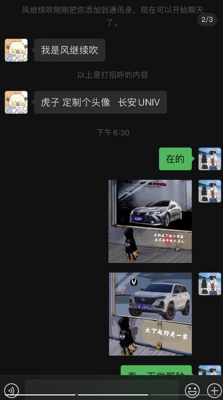 橱窗看车男孩汽车头像制作项目，无脑日赚500-小齐资源库