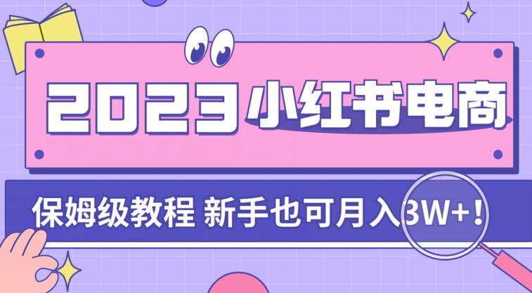 阿本小红书电商陪跑营4.0，带大家从0到1把小红书做起来-小齐资源库