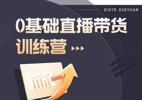 2023直播带货入门进阶运营实训课程，新手直播运营培训实操课-小齐资源库