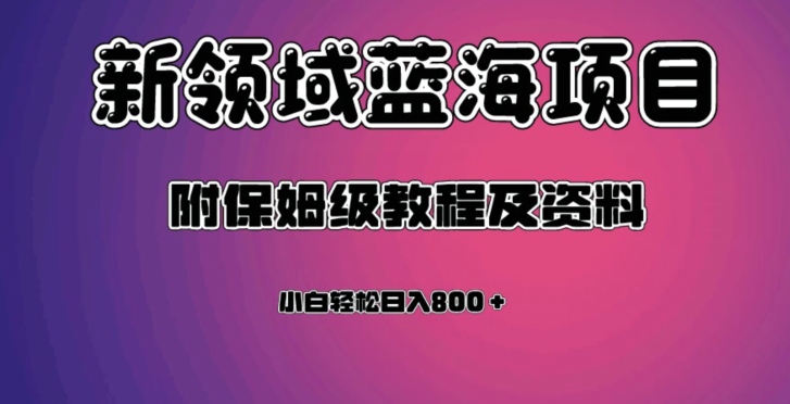 虚拟资源蓝海领域新项目，轻松日入800＋，附保姆级教程及资料-小齐资源库