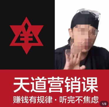 天道老阮-天道营销课，​赚钱有规律，听完不焦虑-小齐资源库