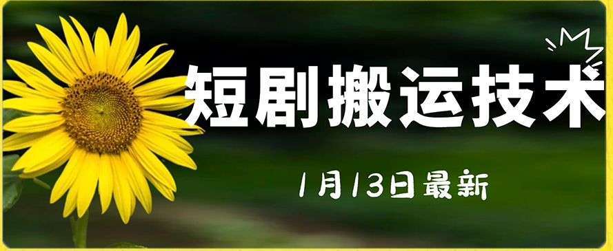 最新短剧搬运技术，电脑手机都可以操作，不限制机型-小齐资源库