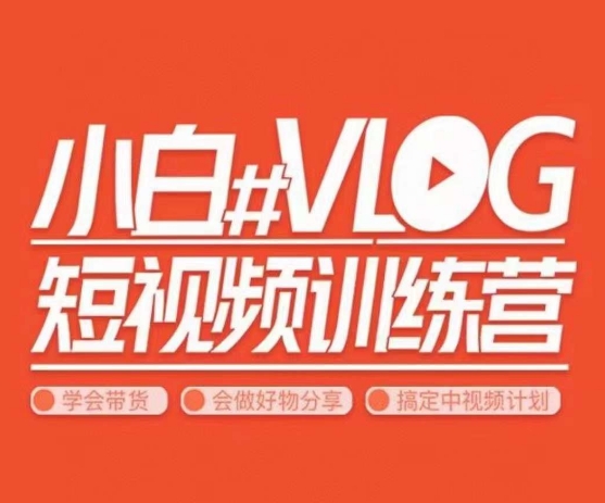 小呆说视–小白VLOG短视频训练营，学会带货、好物、直播、中视频-小齐资源库