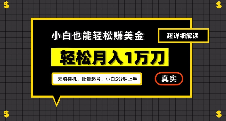谷歌看广告撸美金2.0，无脑挂机，多号操作，月入1万刀【揭秘】-小齐资源库